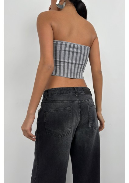 Straplez Fitilli Crop fırsatları