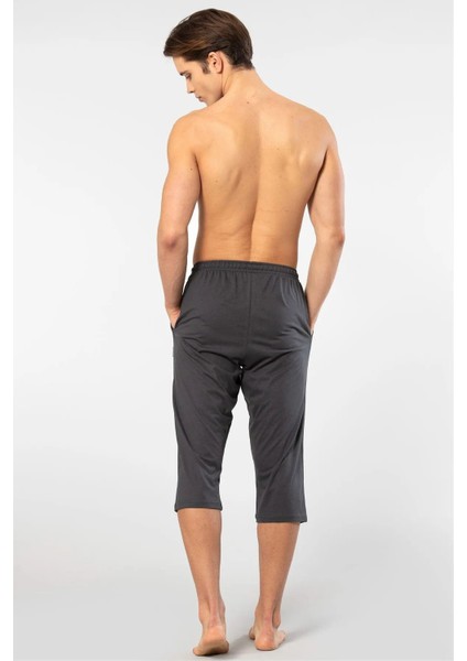 2233 Erkek Modal Tek Kapri Pijama Altı-Antrasit modelleri