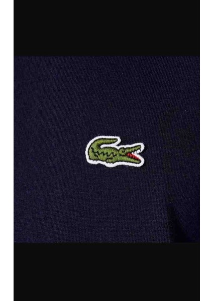 Basic Bisiklet Yaka Erkek Lacivert T-Shirt