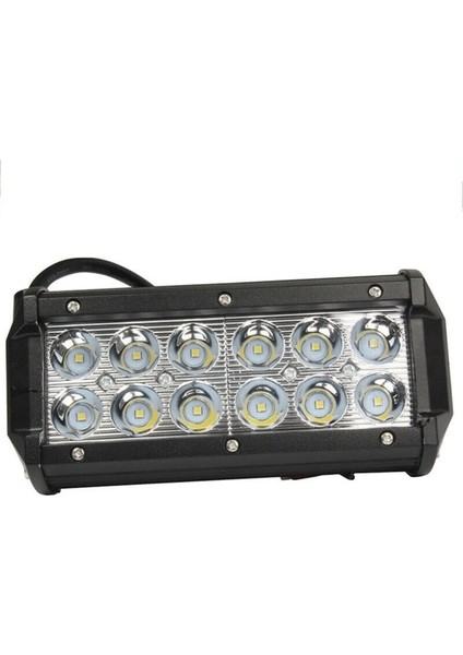 12 Ledli 36W Metal Kasalı Off Road Gündüz Sis Farı Lambası 12-24V