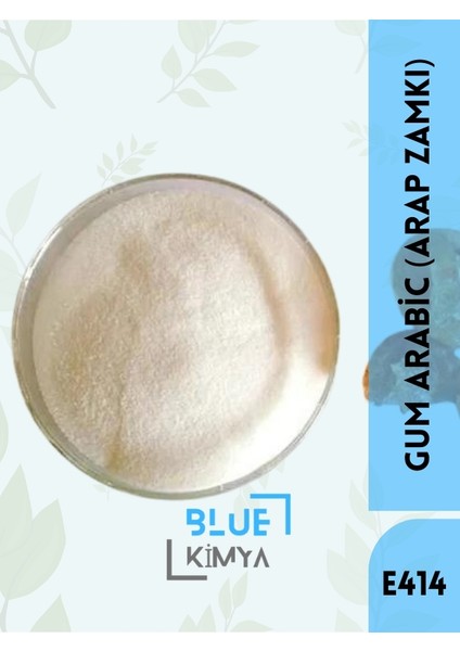 Blue Kimya Gum Arabic E414 100 gr (Arap Zamkı)