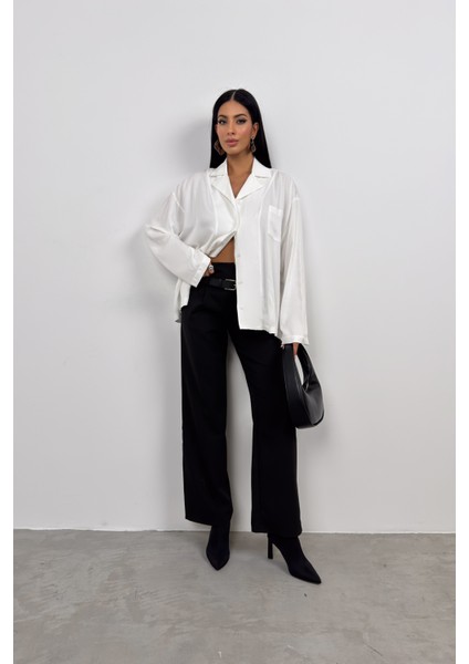 Ceket Yaka Cepli Gömlek