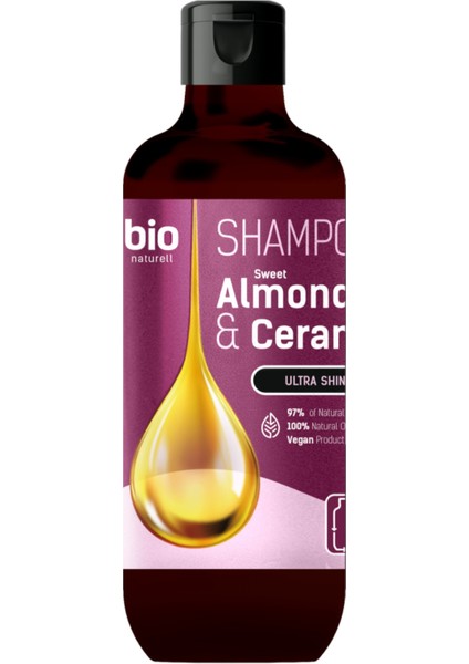 % 97 Orhganik Canlandırıcı Şampuan Almond & Ceramides 355 Ml.