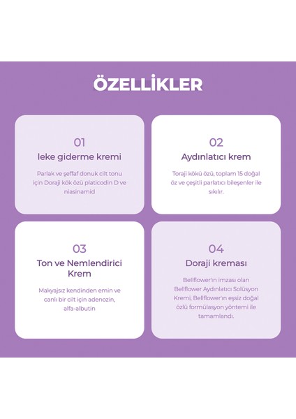 Brightening Solution Cream / Aydınlatıcı Etkili Solüsyon Krem 50ML