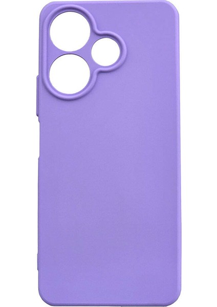 Xiaomi Redmi 13 4g Kılıf Kamera Korumalı Ultra Ince Pürüzsüz Yumuşak Esnek Silikon Kapak