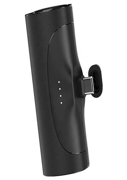 PW0-101 3000 mAh Elektronik Siyah Taşınabilir Type-C Batarya Powerbank Telefon Mini Şarj Aleti