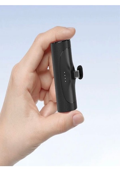 PW0-101 3000 mAh Elektronik Siyah Taşınabilir Type-C Batarya Powerbank Telefon Mini Şarj Aleti fırsatları