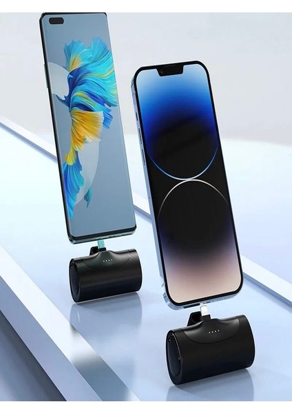 PW0-101 3000 mAh iPhone Lighting Uyumlu Powerbank Mini Elektronik Siyah Taşınabilir Güç Bankası fırsatları