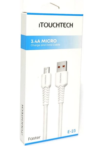 Micro-Usb Hızlı Şarj ve Data Aktarım Kablosu 3.4A