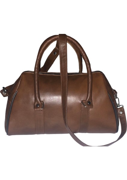Hakiki Deri El & Omuz Çantası