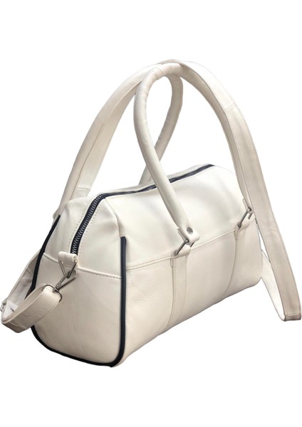 Hakiki Deri El & Omuz Çantası