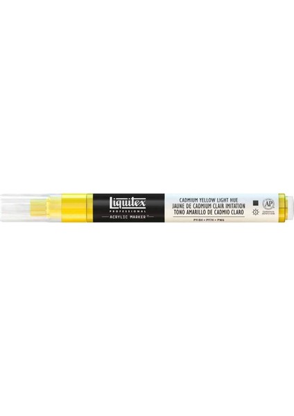 Professional Akrilik Markör Ince Uç 2mm Cadmium Yellow Light Hue 159