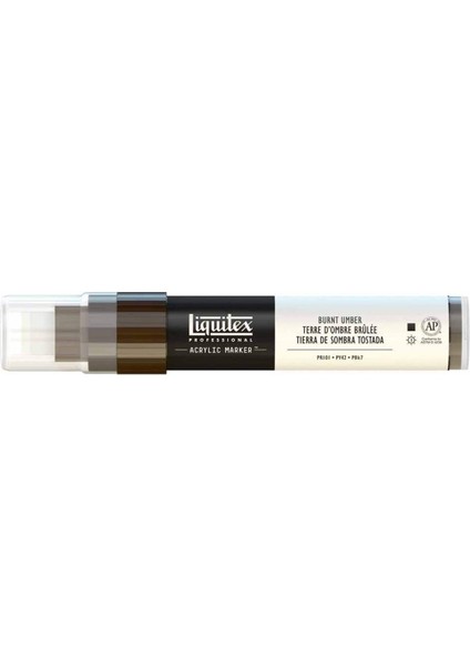 Professional Akrilik Markör Kesik Uç 15MM Burnt Umber 128