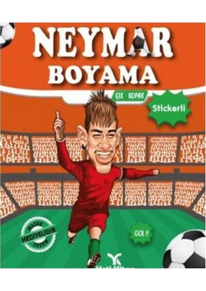 Messi - Ronaldo - Neymar - Mbappe - Efsane Futbolcular Boyama Kitabı - Telefon Standı fırsatları