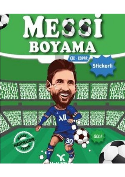 Messi - Ronaldo - Neymar - Mbappe - Efsane Futbolcular Boyama Kitabı - Telefon Standı indirimleri