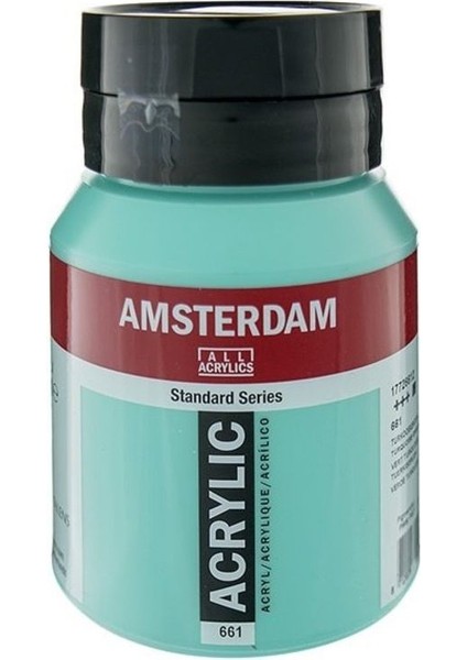 Amsterdam Akrilik Boya 500ML 661 Turquoise Green