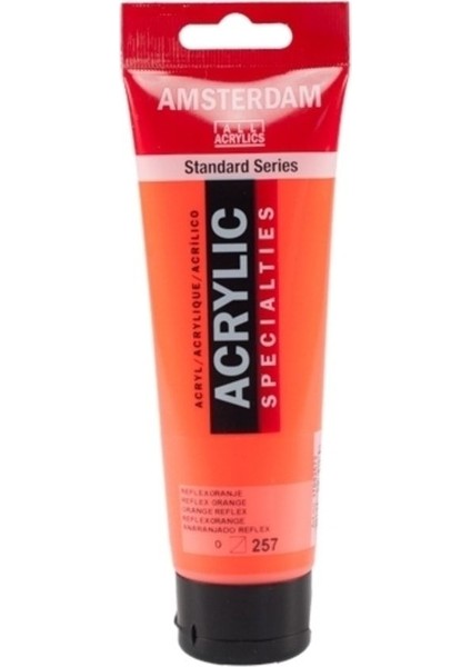 Akrilik Boya 120 Ml. 257 Reflex Orange (Fosforlu)