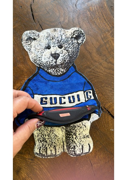 Sünger Çantalı Ayı Arma Dikiş Aplike 27X16 cm fiyatları