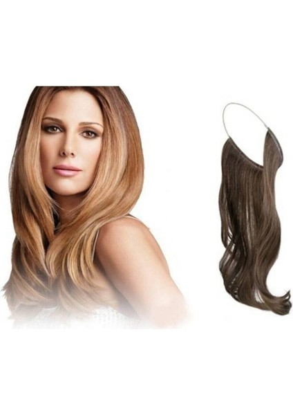 Pratik Postiş Takma Saç Kahverengi fiyatları