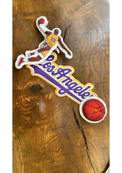 3 Boyutlu Los Angeles Yazılı Basketbolcu Arma Dikiş Aplike modelleri