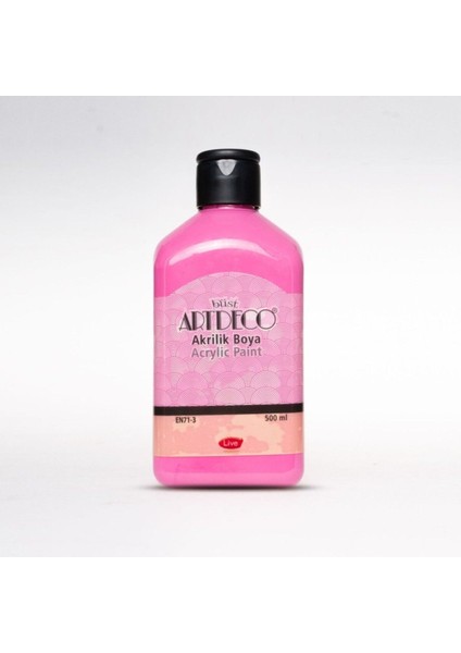 500ML 3678 Şeker Pembe Akrilik Boya fiyatları