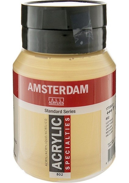 Amsterdam Akrilik Boya 500ML 802 Light Gold