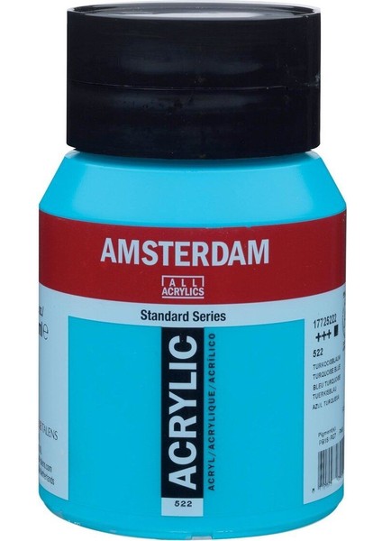 Amsterdam Akrilik Boya 500ML 522 Turquoise Blue