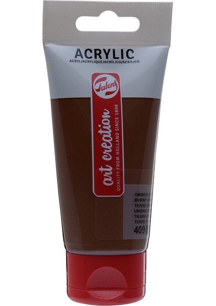 Akrilik Boya 75ML 409 Burnt Umber