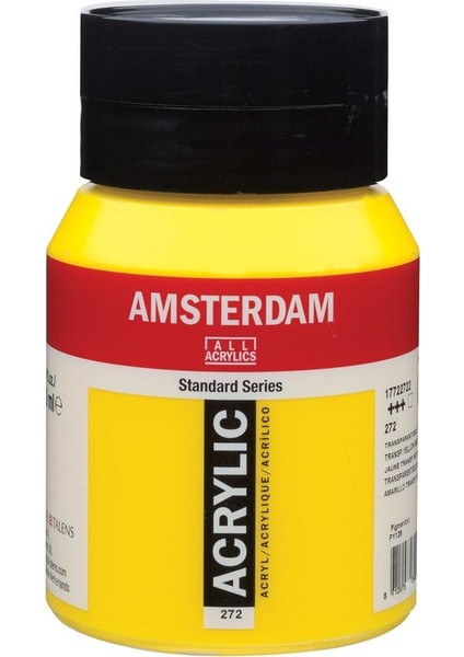 Amsterdam Akrilik Boya 500ML 272 Transparent Yellow Medium