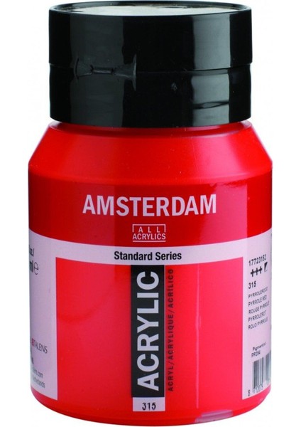 Amsterdam Akrilik Boya 500ML 315 Pyrrole Red modelleri