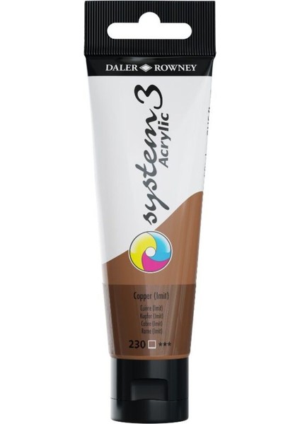 System 3 Akrilik Boya 150ML 230 Copper Imit