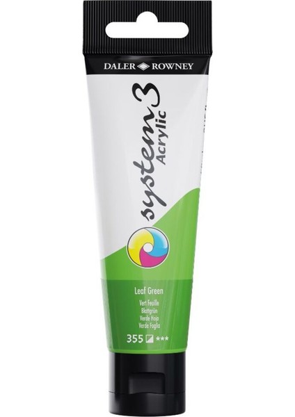 System 3 Akrilik Boya 150ML 355 Leaf Green modelleri
