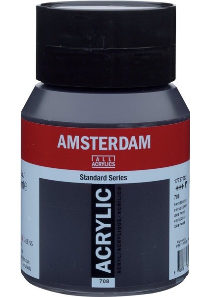 Amsterdam Akrilik Boya 500ML 708 Paynes Grey modelleri