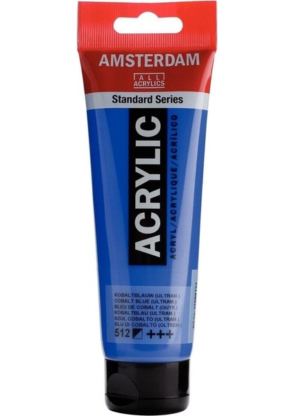 Akrilik Boya 120 Ml. 512 Cobalt Blue (Ultramarine) fiyatları