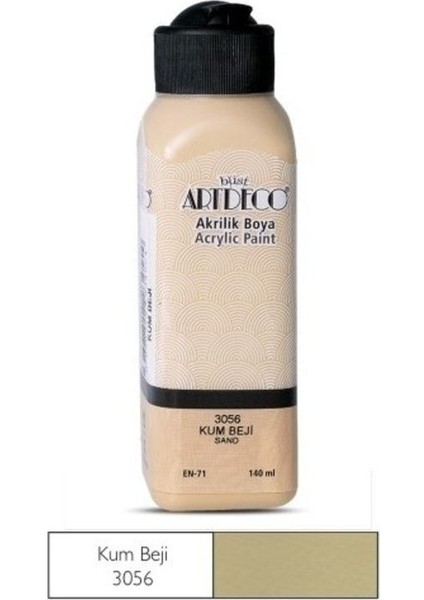 Kum Beji Yeni Formül Akrilik Boya 140 ml