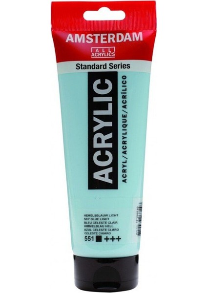 Amsterdam Akrilik Boya 120ML 551 Sky Blue Light