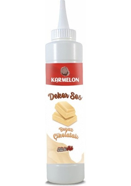 Beyaz Çikolatalı Dekor Sosu 300 gr