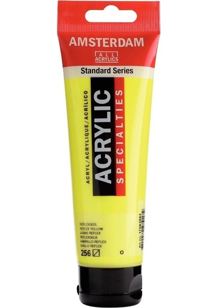 Akrilik Boya 120 Ml. 256 Reflex Yellow (Fosforlu)
