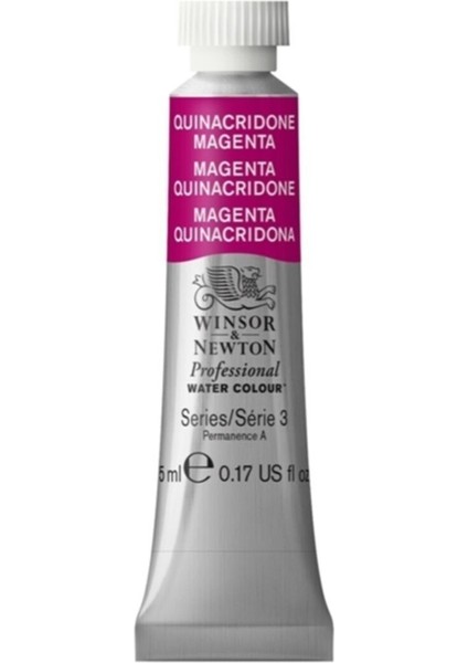 Professional Sulu Boya 5 ml Quinacridone Magenta 545 S.3