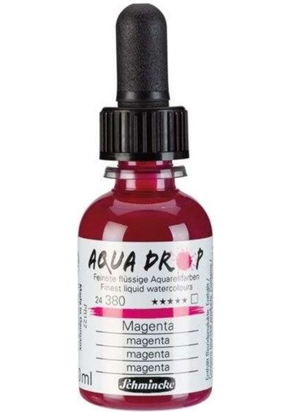 Aqua Drop Sıvı Sulu Boya 30 ml Magenta fiyatları