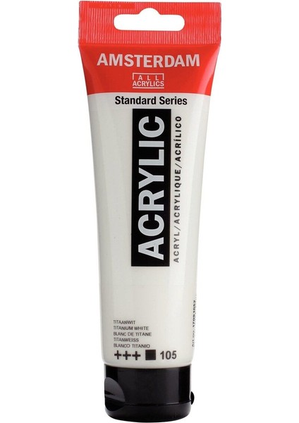 Akrilik Boya 120 Ml. 105 Titanium White