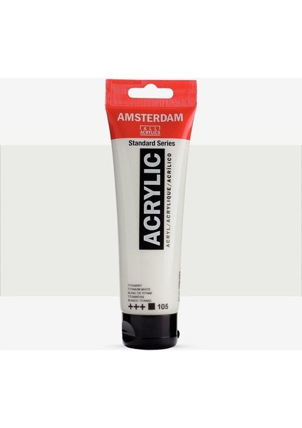 Akrilik Boya 120 Ml. 105 Titanium White
