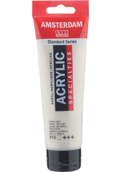Amsterdam Akrilik Boya 120ML 818 Pearl Yellow