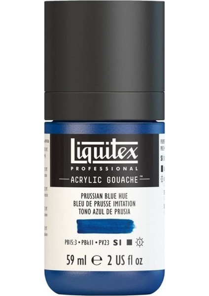 Professional Akrilik Guaj Boya 59ML Prussian Blue Hue 320 S1