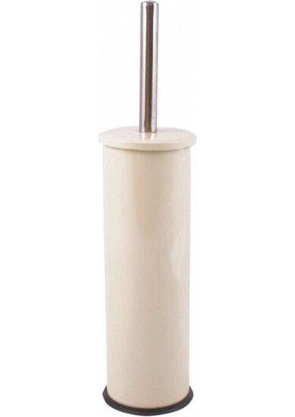 Dekoratif Klozet Fırça Seti Krem 36CM
