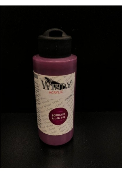 Akrilik Boya - Bordo 120 ml