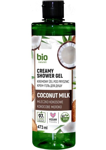 % 97 Organik Krem Duş Jeli Coconut Milk 473 Ml.