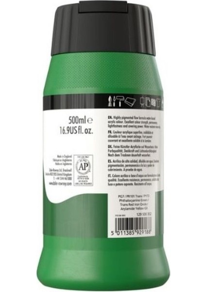 System 3 Akrilik Boya 500ML 352 Hookers Green modelleri
