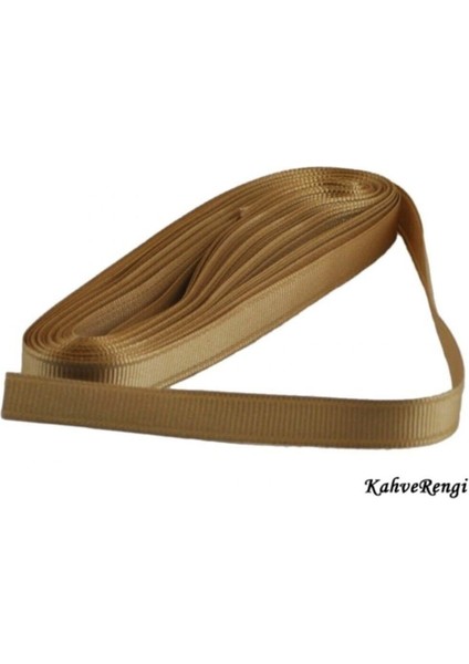 Grogren Kurdele 1 cm Yerli - 10 Metre Kahverengi