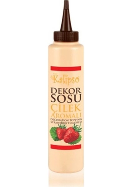 Katsan Ovalette Kalipso Dekor Sos Çilek 750 Gr.